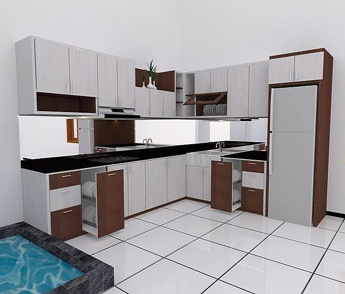 Detail Contoh Kitchen Set Minimalis Terbaru Nomer 21