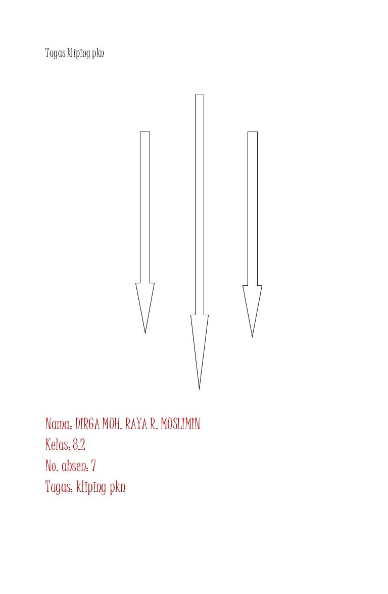 Detail Contoh Kliping Pkn Nomer 24