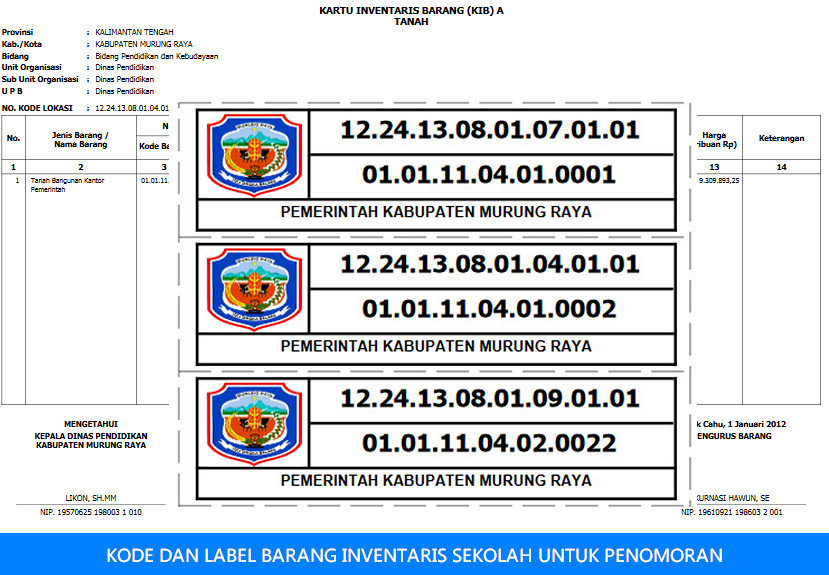 Detail Contoh Kode Barang Nomer 33