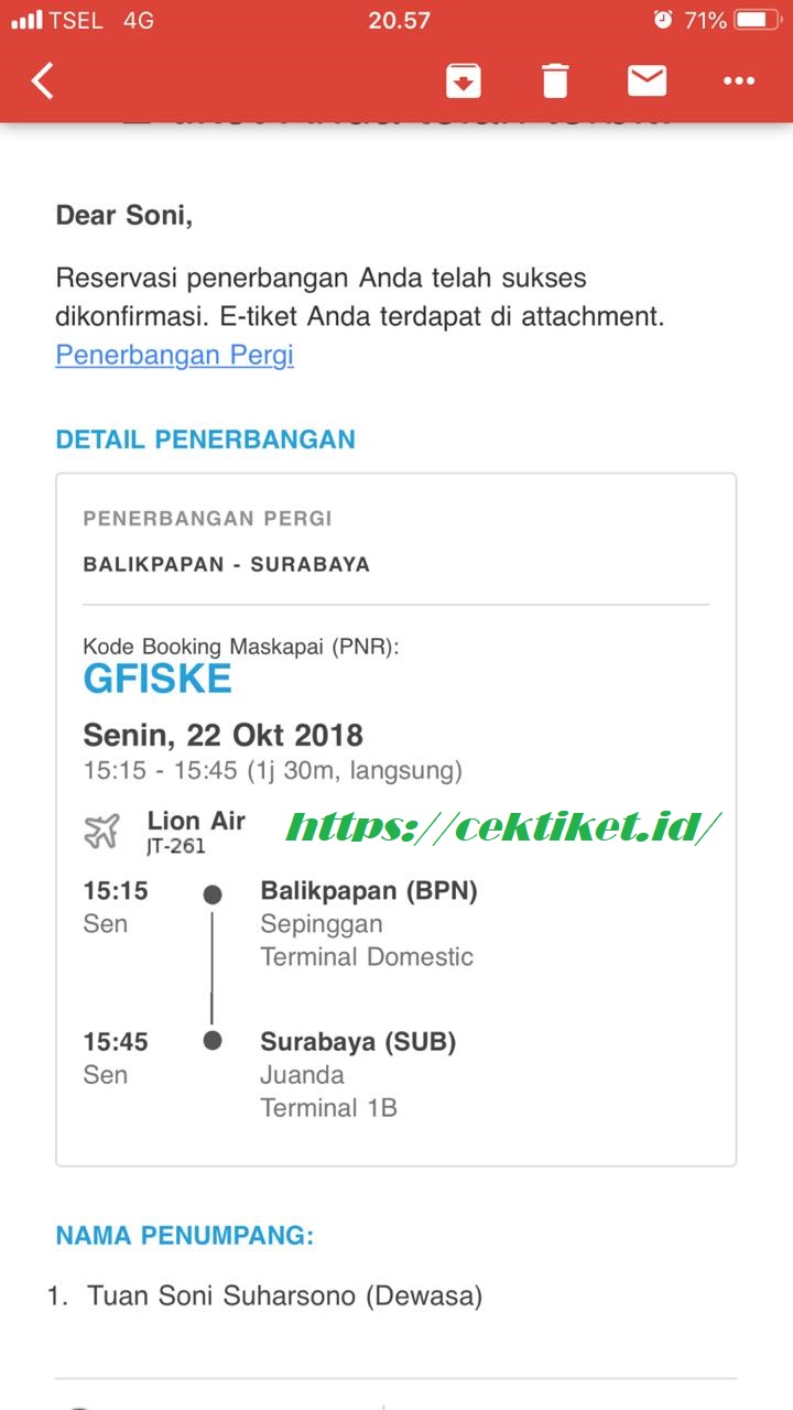 Detail Contoh Kode Booking Lion Air Nomer 9