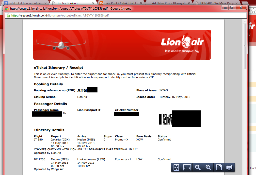 Detail Contoh Kode Booking Lion Air Nomer 6