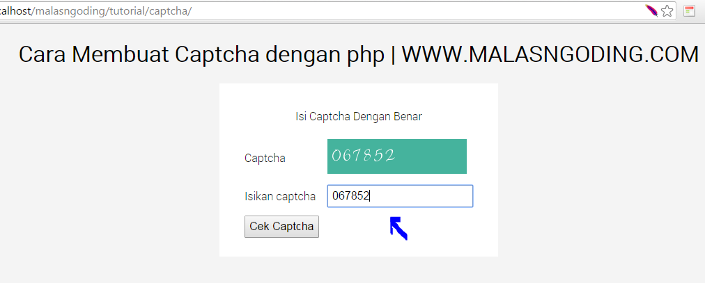 Detail Contoh Kode Captcha Nomer 8