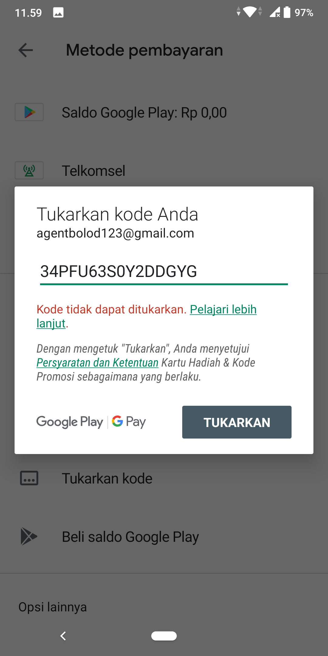 Detail Contoh Kode Google Play Nomer 23