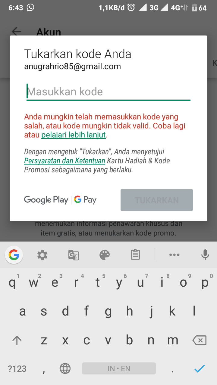 Detail Contoh Kode Google Play Nomer 4