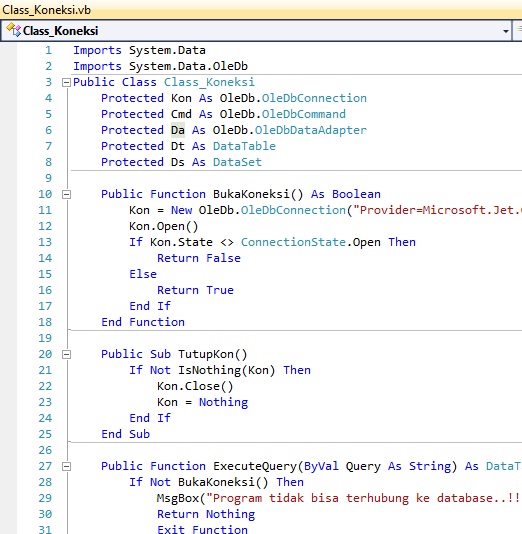 Detail Contoh Kode Program Nomer 26