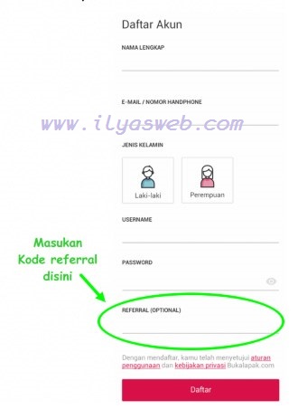 Detail Contoh Kode Referal Nomer 30