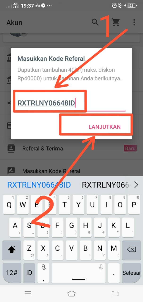 Detail Contoh Kode Referal Nomer 33