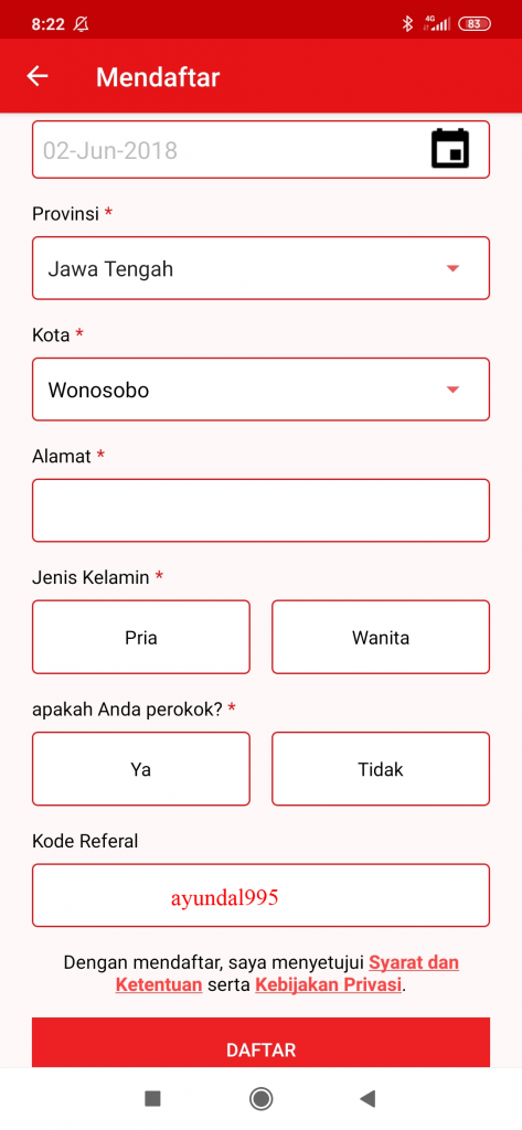 Detail Contoh Kode Referral Nomer 52