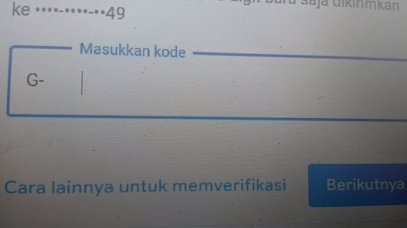 Detail Contoh Kode Verifikasi Nomer 30