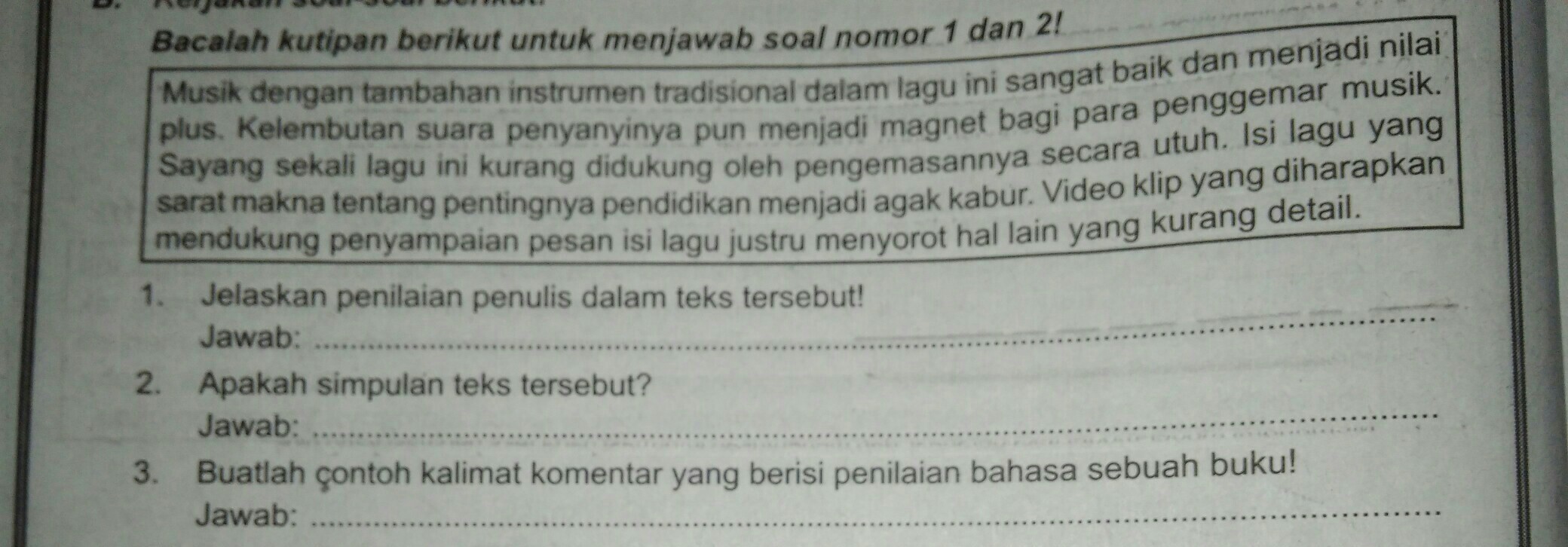 Detail Contoh Komentar Yang Baik Nomer 45