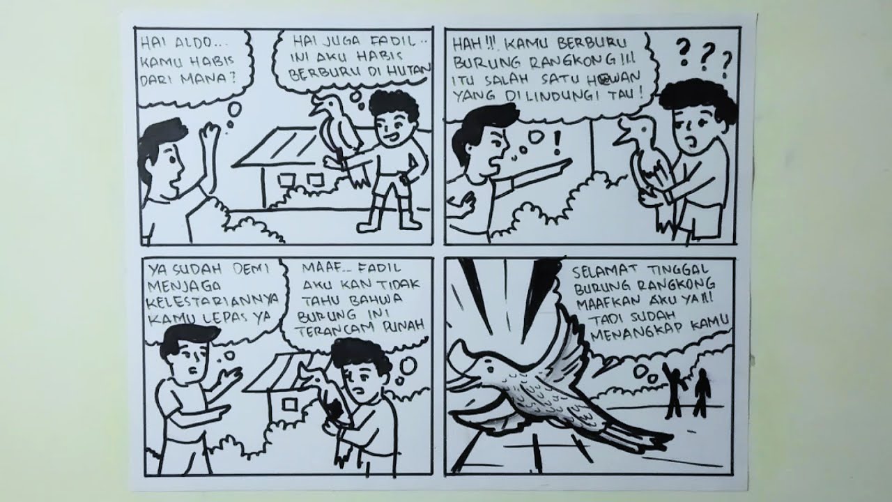 Detail Contoh Komik Hewan Nomer 20