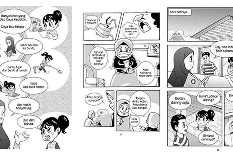 Detail Contoh Komik Pendek Bergambar Nomer 13