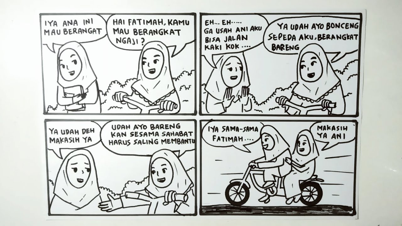 Detail Contoh Komik Persahabatan Nomer 2