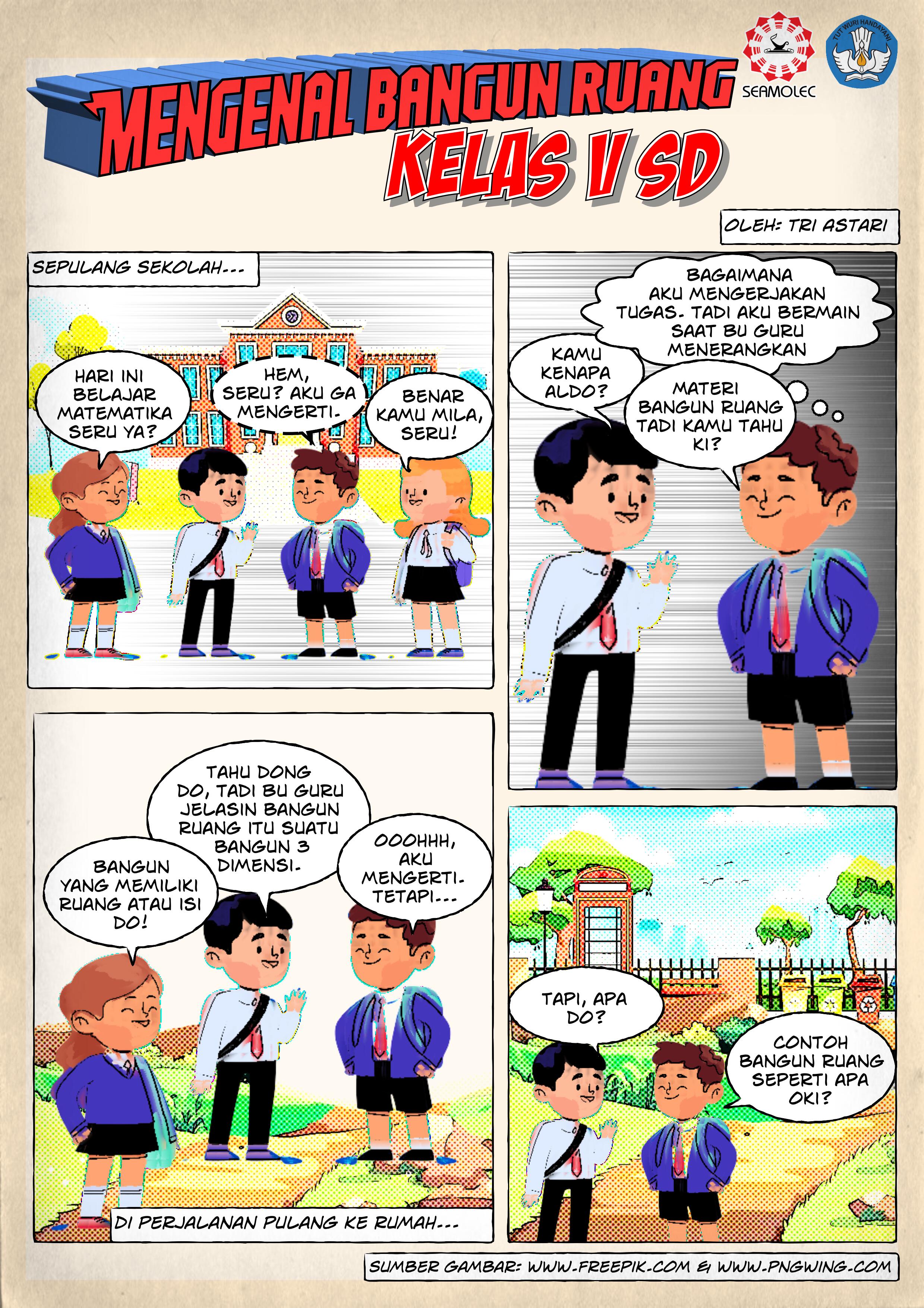 Detail Contoh Komik Tema Pendidikan Nomer 25