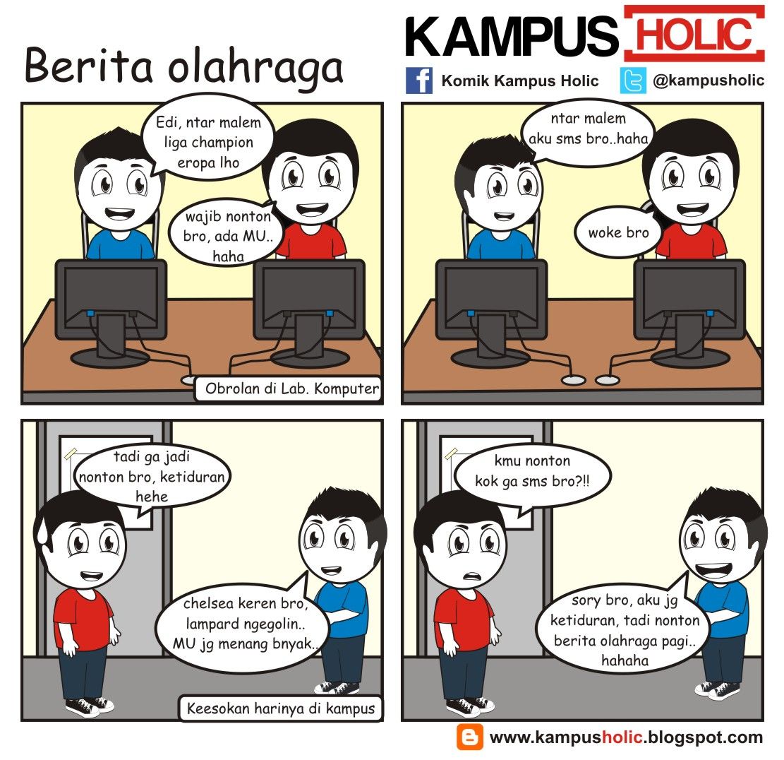 Detail Contoh Komik Tentang Olahraga Nomer 5