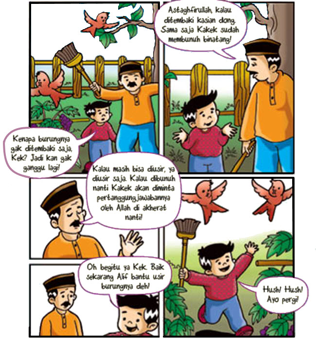 Gambar komik-pancasila