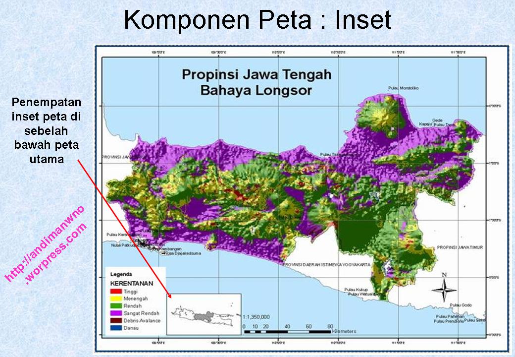 Detail Contoh Komponen Peta Nomer 5