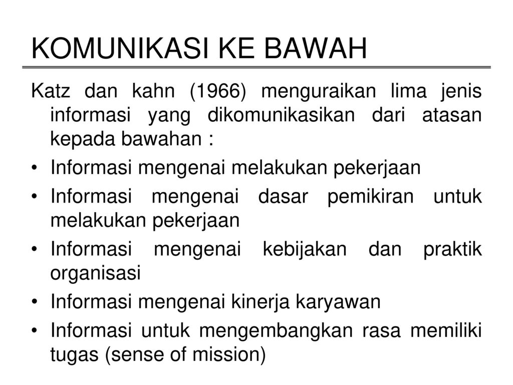 Detail Contoh Komunikasi Antara Atasan Dan Bawahan Nomer 11