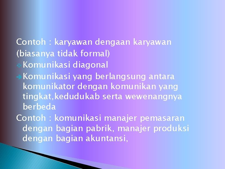 Detail Contoh Komunikasi Diagonal Nomer 24