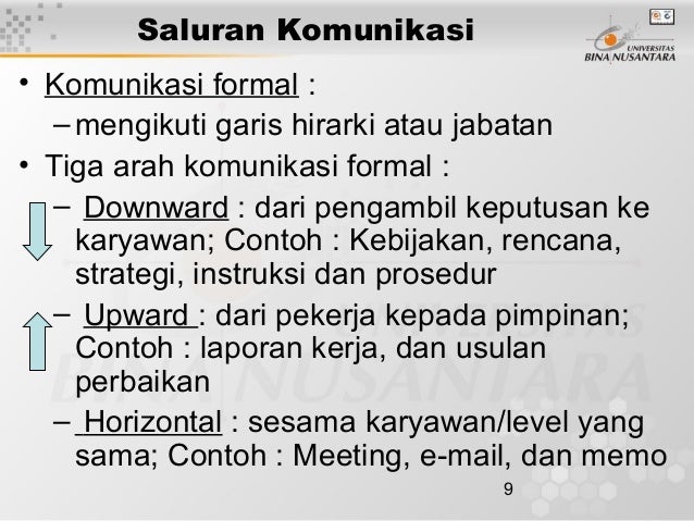 Detail Contoh Komunikasi Formal Nomer 8