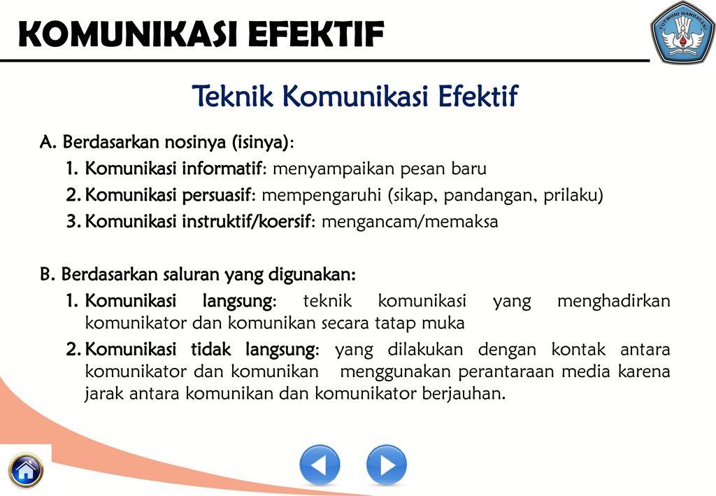 Detail Contoh Komunikasi Informatif Nomer 3