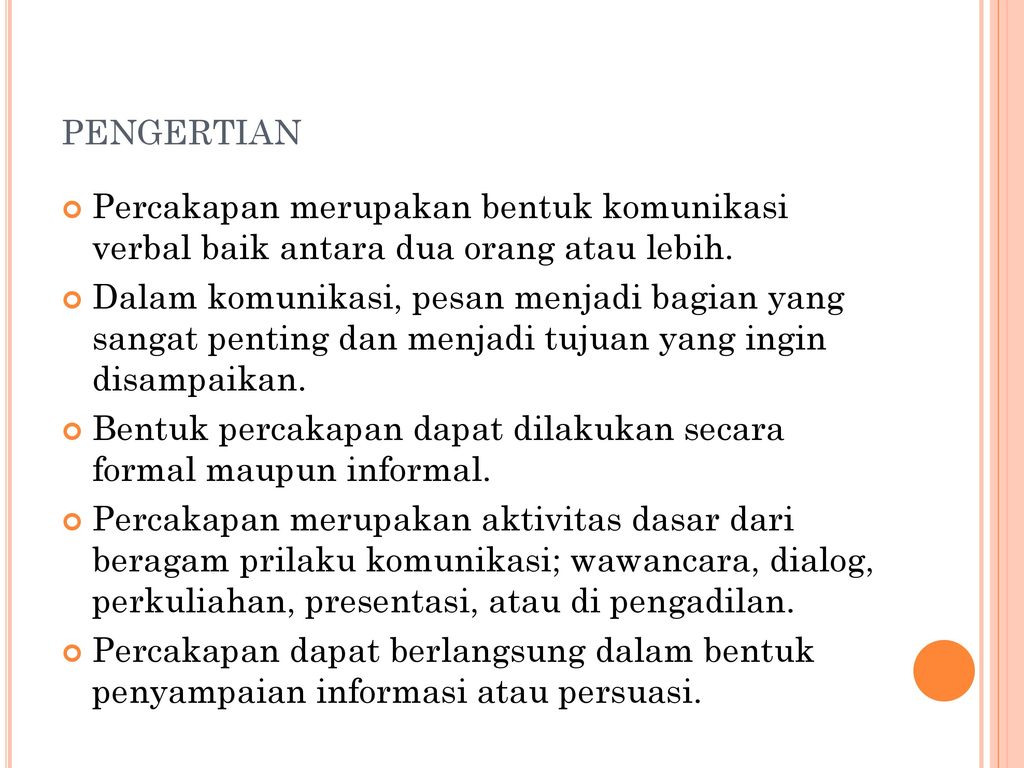 Detail Contoh Komunikasi Informatif Nomer 21