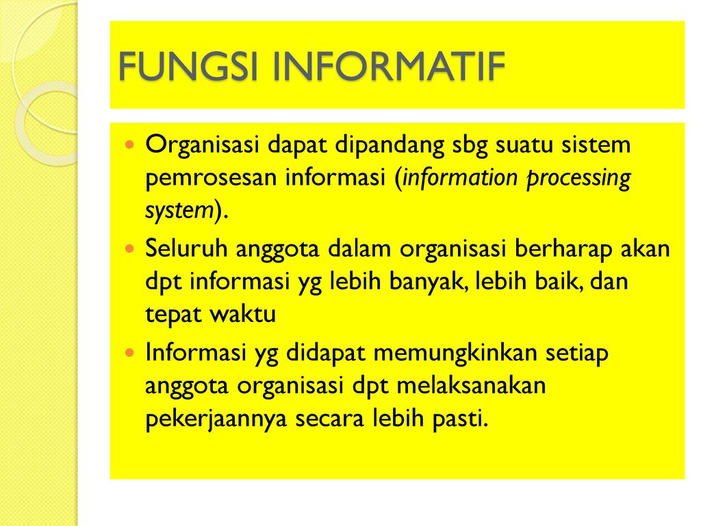 Detail Contoh Komunikasi Informatif Nomer 10