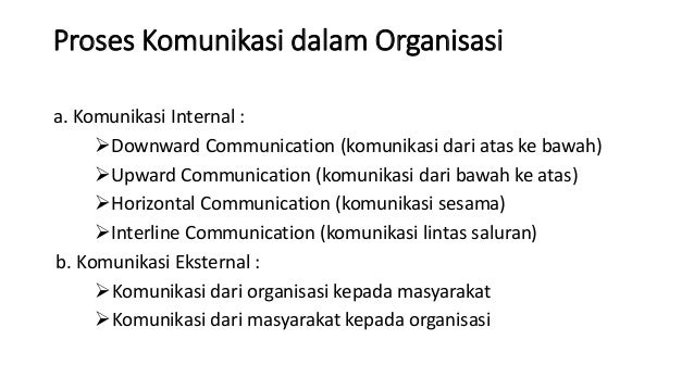 Detail Contoh Komunikasi Internal Nomer 15