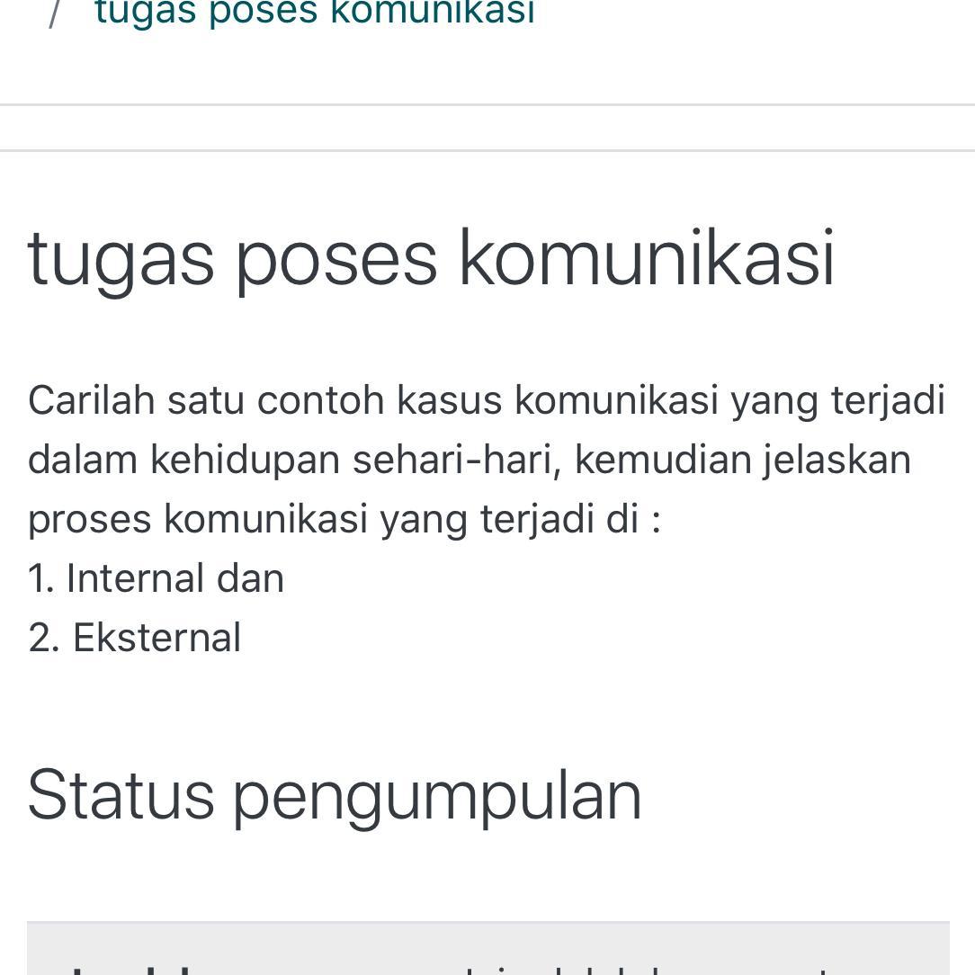 Detail Contoh Komunikasi Internal Nomer 31