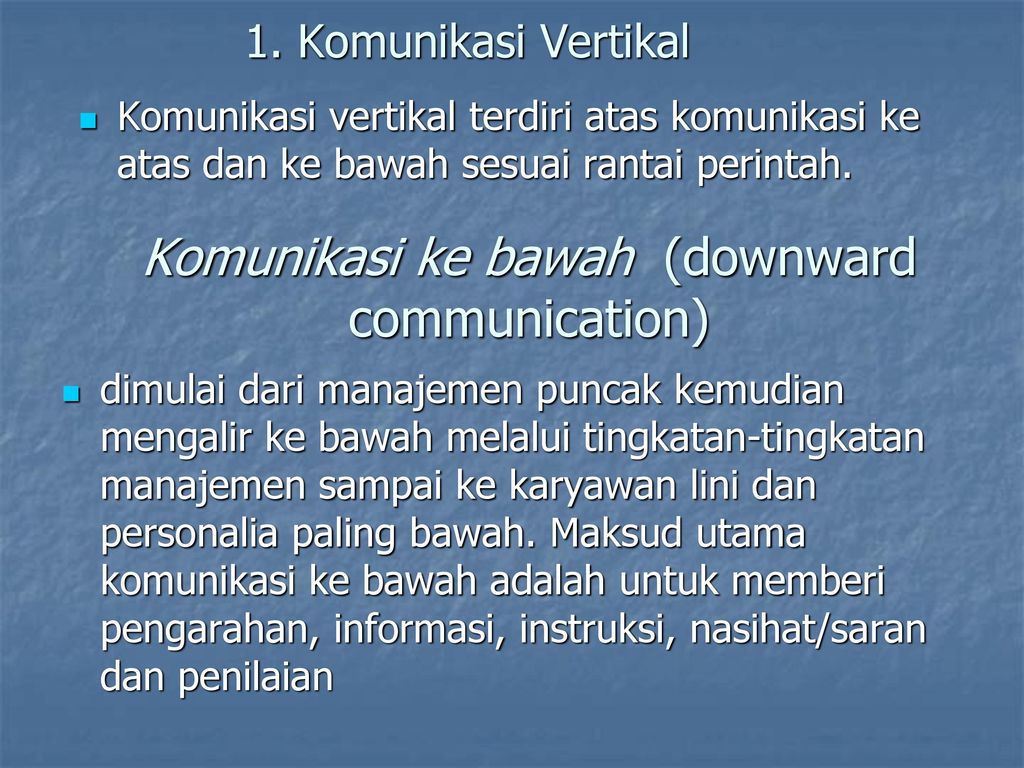 Detail Contoh Komunikasi Ke Atas Nomer 20