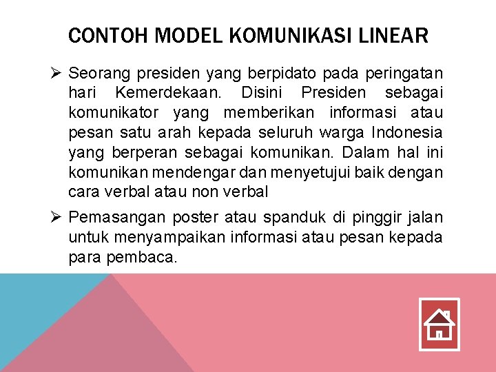 Detail Contoh Komunikasi Linear Nomer 15