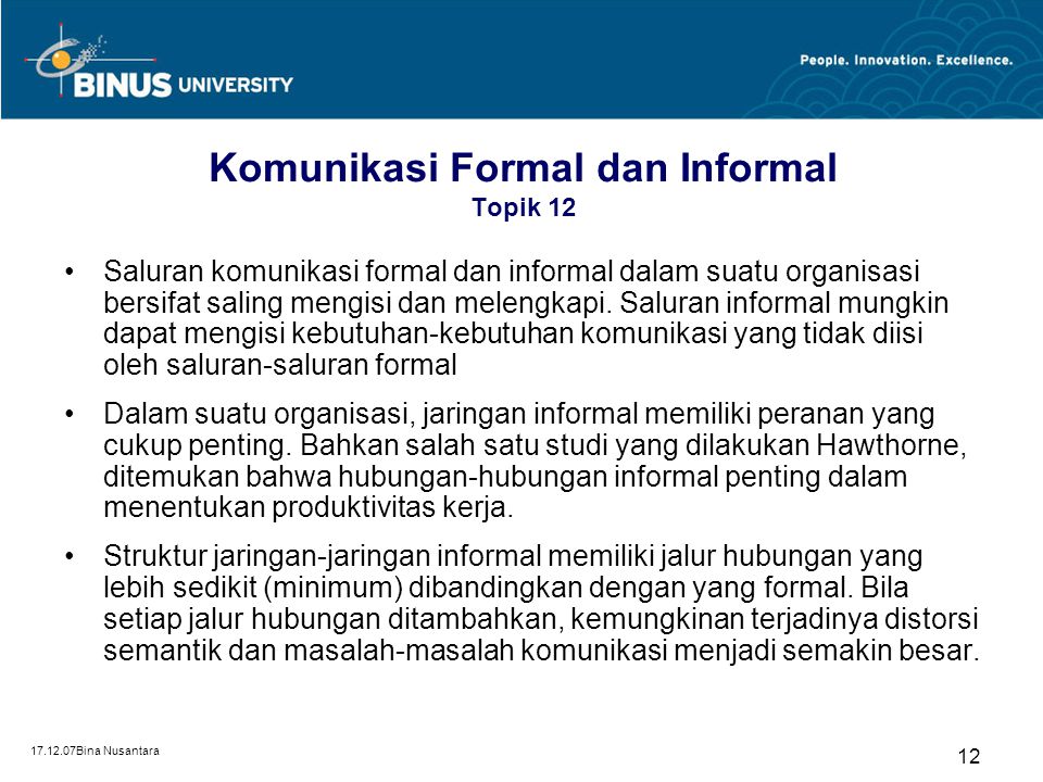 Detail Contoh Komunikasi Non Formal Nomer 14