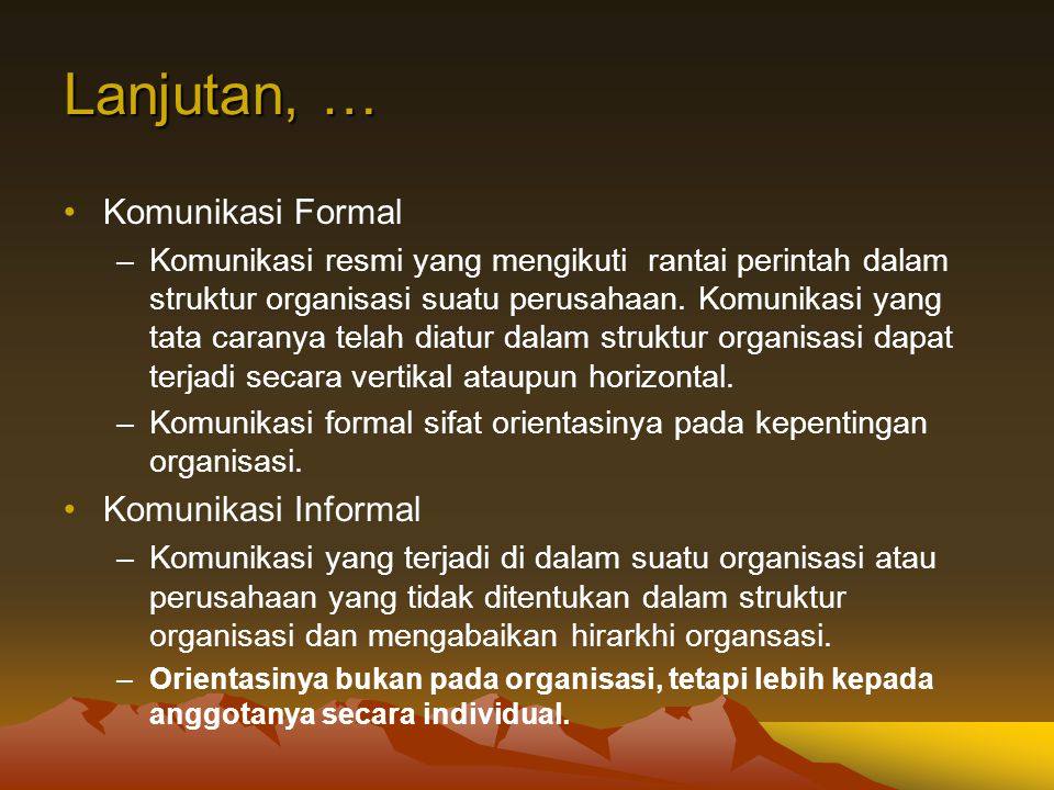 Detail Contoh Komunikasi Non Formal Nomer 15