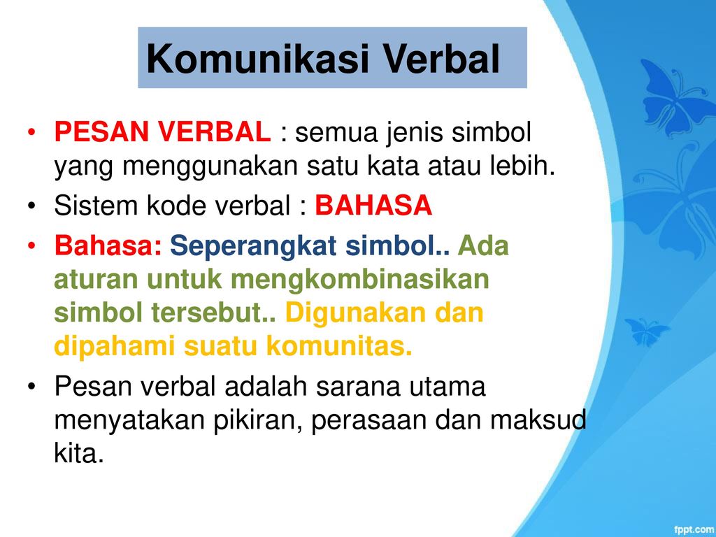 Detail Contoh Komunikasi Verbal Nomer 36
