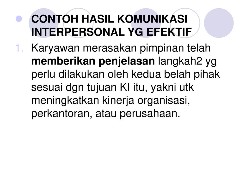 Detail Contoh Komunikasi Yang Efektif Nomer 20