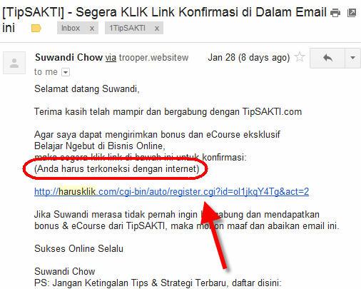 Detail Contoh Konfirmasi Email Nomer 3