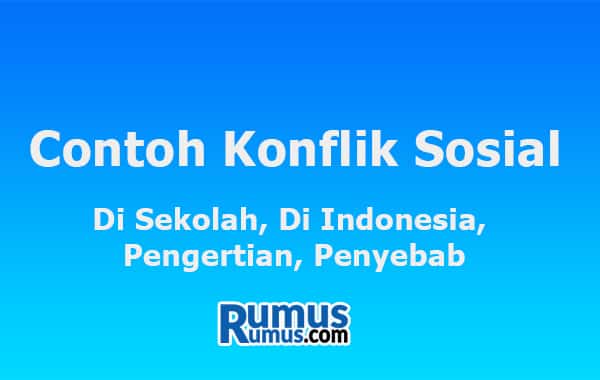 Detail Contoh Konflik Di Sekolah Nomer 8