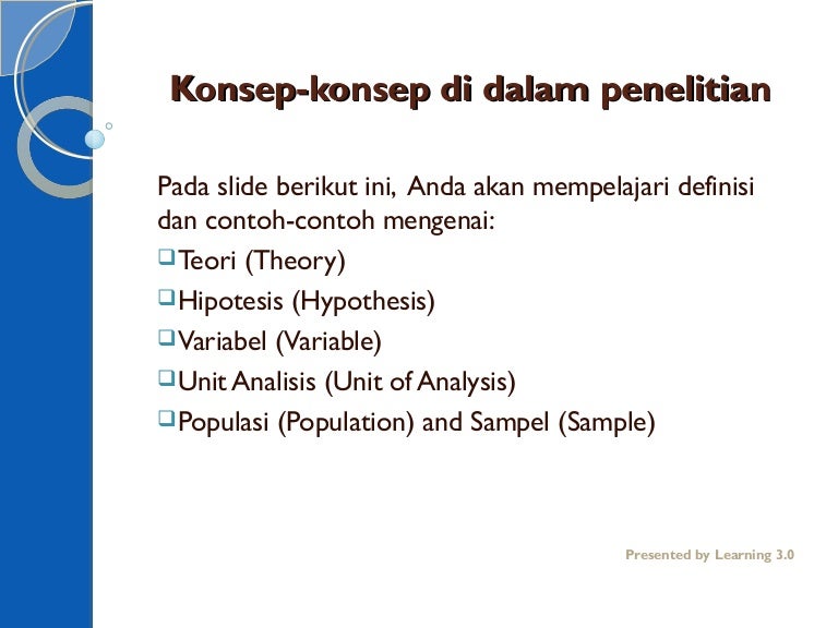 Detail Contoh Konsep Dalam Penelitian Nomer 6