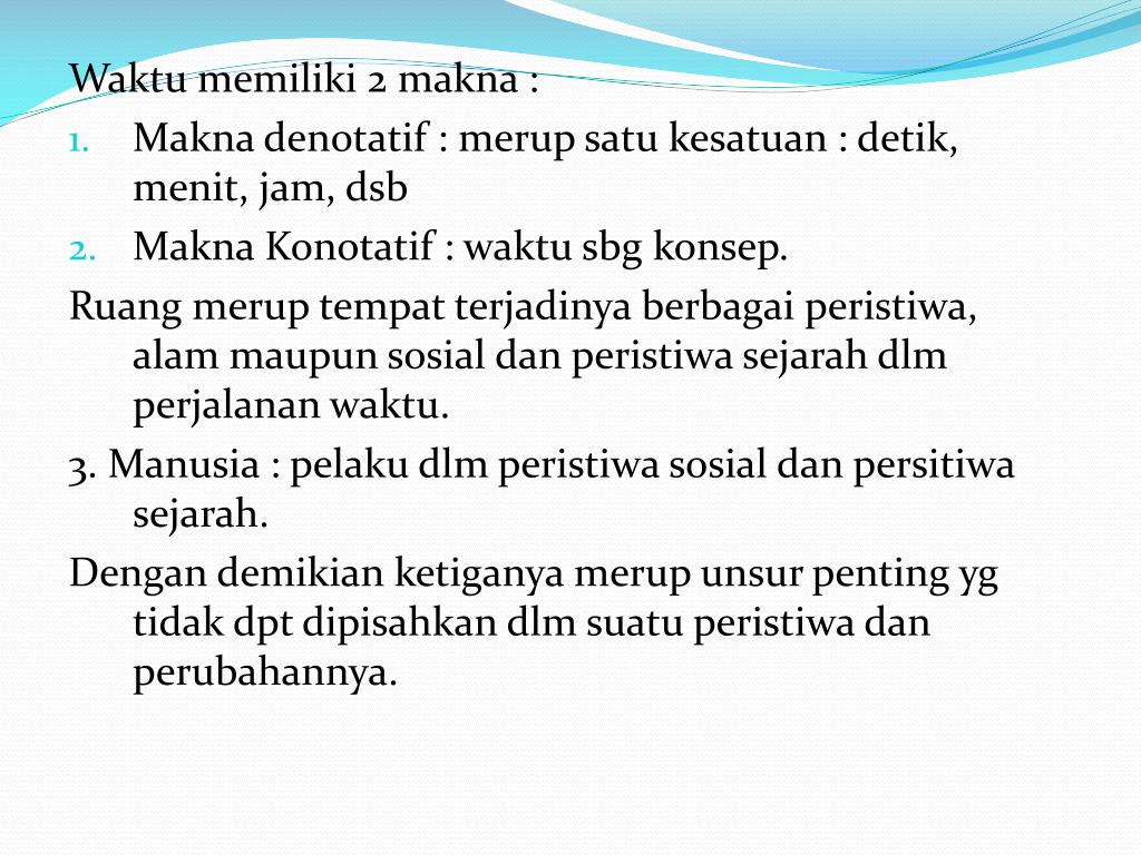 Detail Contoh Konsep Ruang Dalam Sejarah Nomer 14