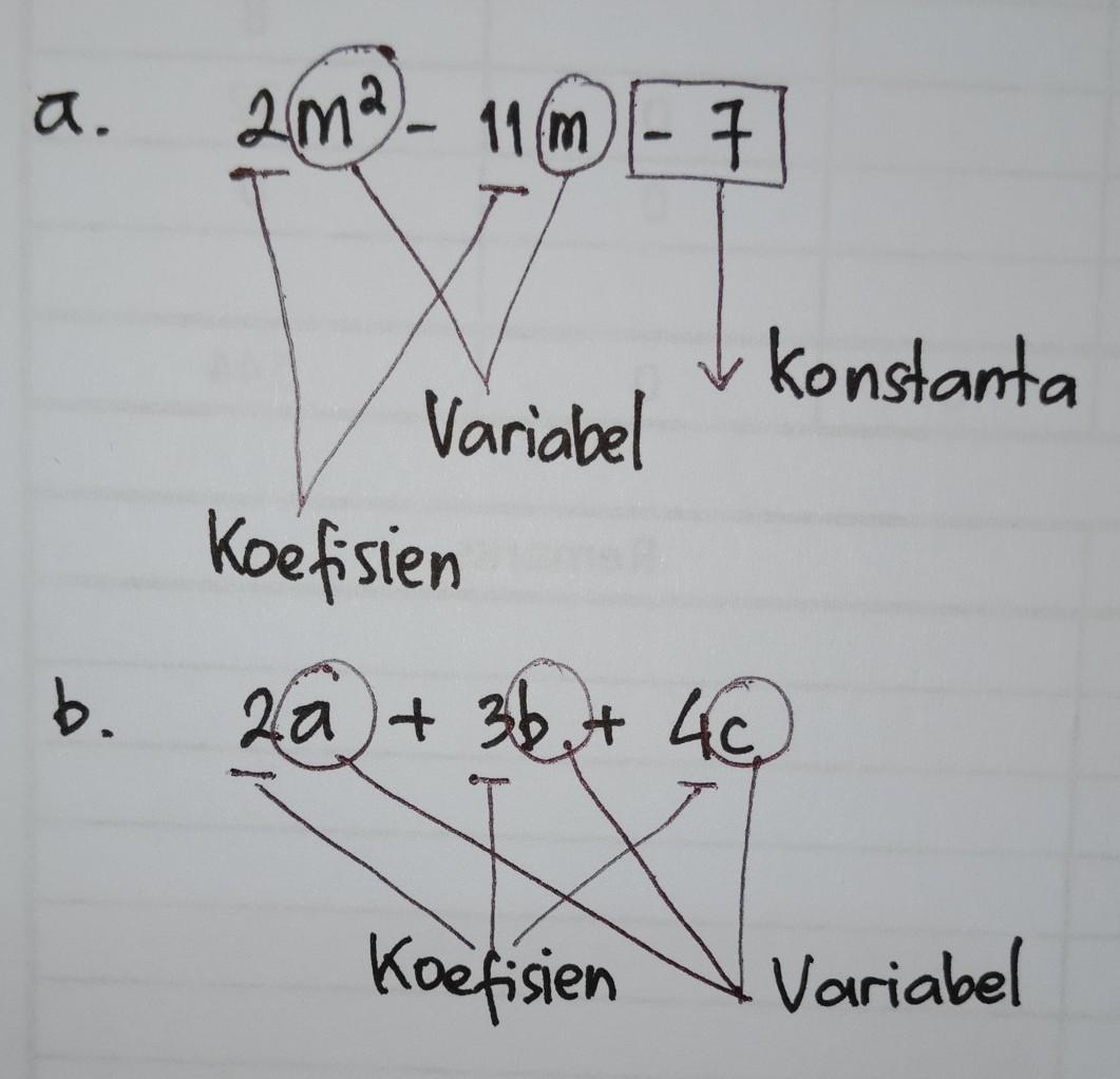 Detail Contoh Konstanta Dan Variabel Nomer 18