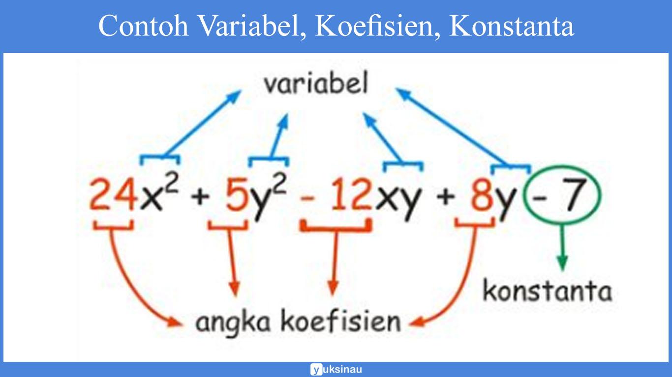 Detail Contoh Konstanta Dan Variabel Nomer 5