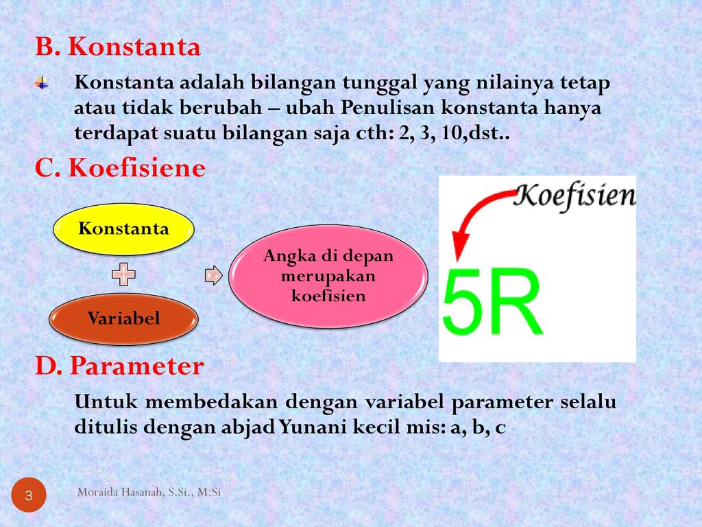 Detail Contoh Konstanta Dan Variabel Nomer 51