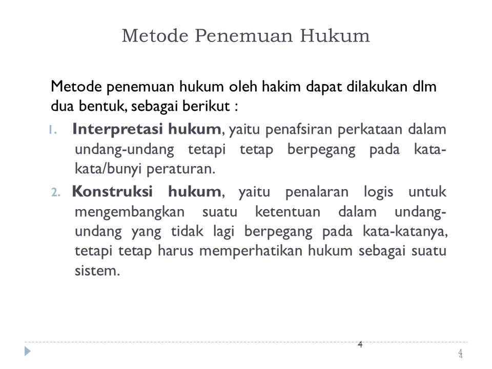 Detail Contoh Konstruksi Hukum Nomer 10