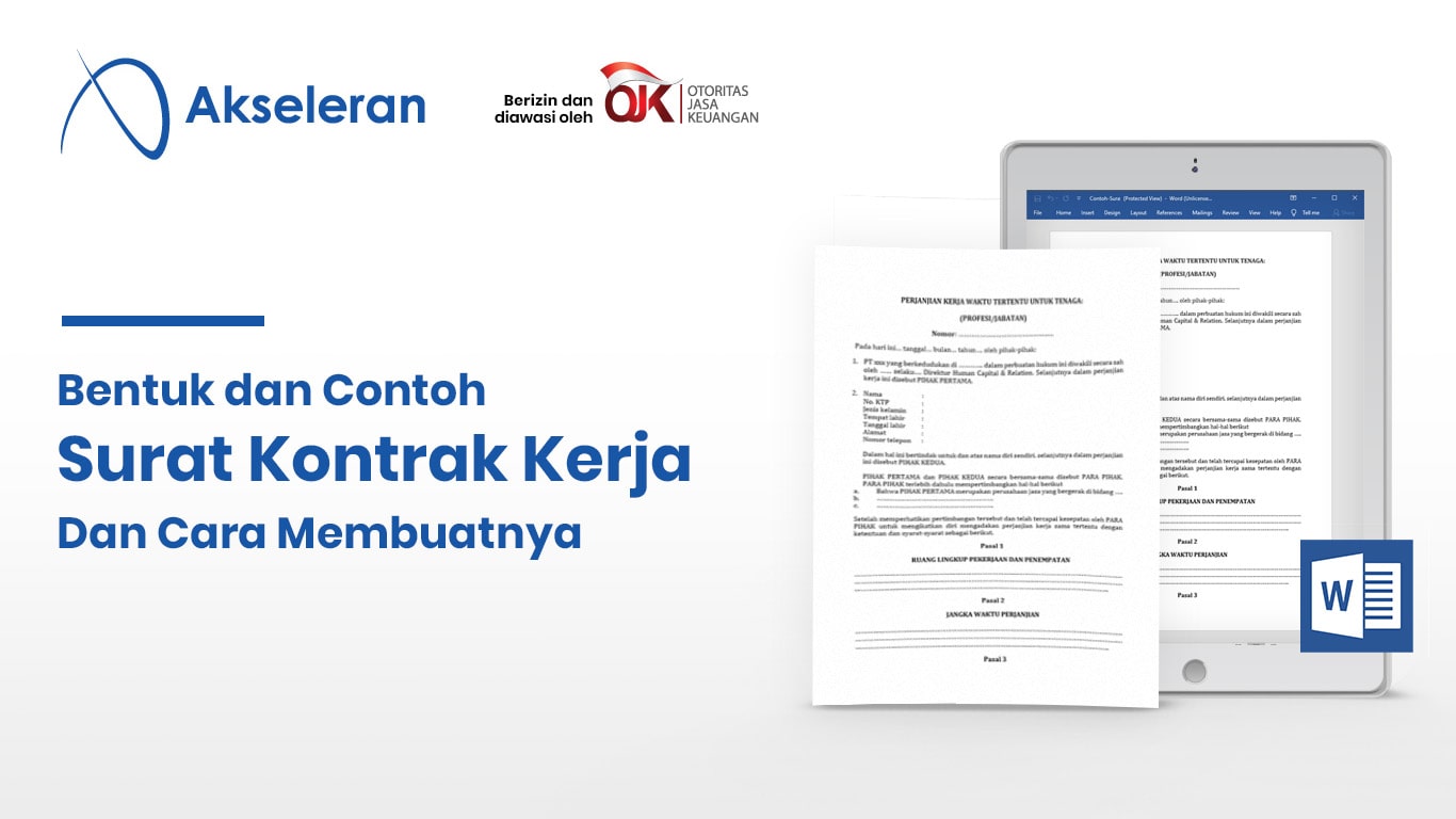 Detail Contoh Kontrak Kerja Karyawan Nomer 26