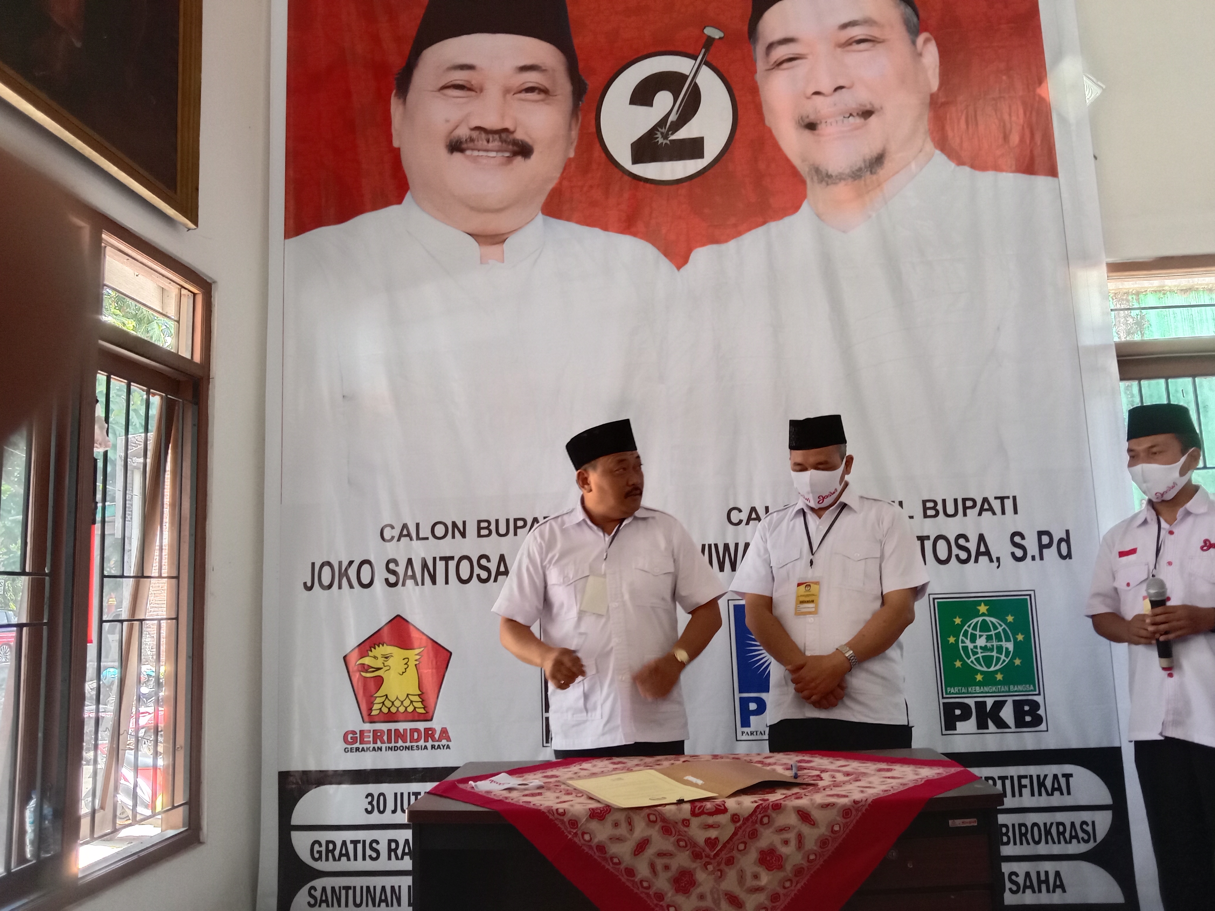 Detail Contoh Kontrak Politik Calon Bupati Nomer 37