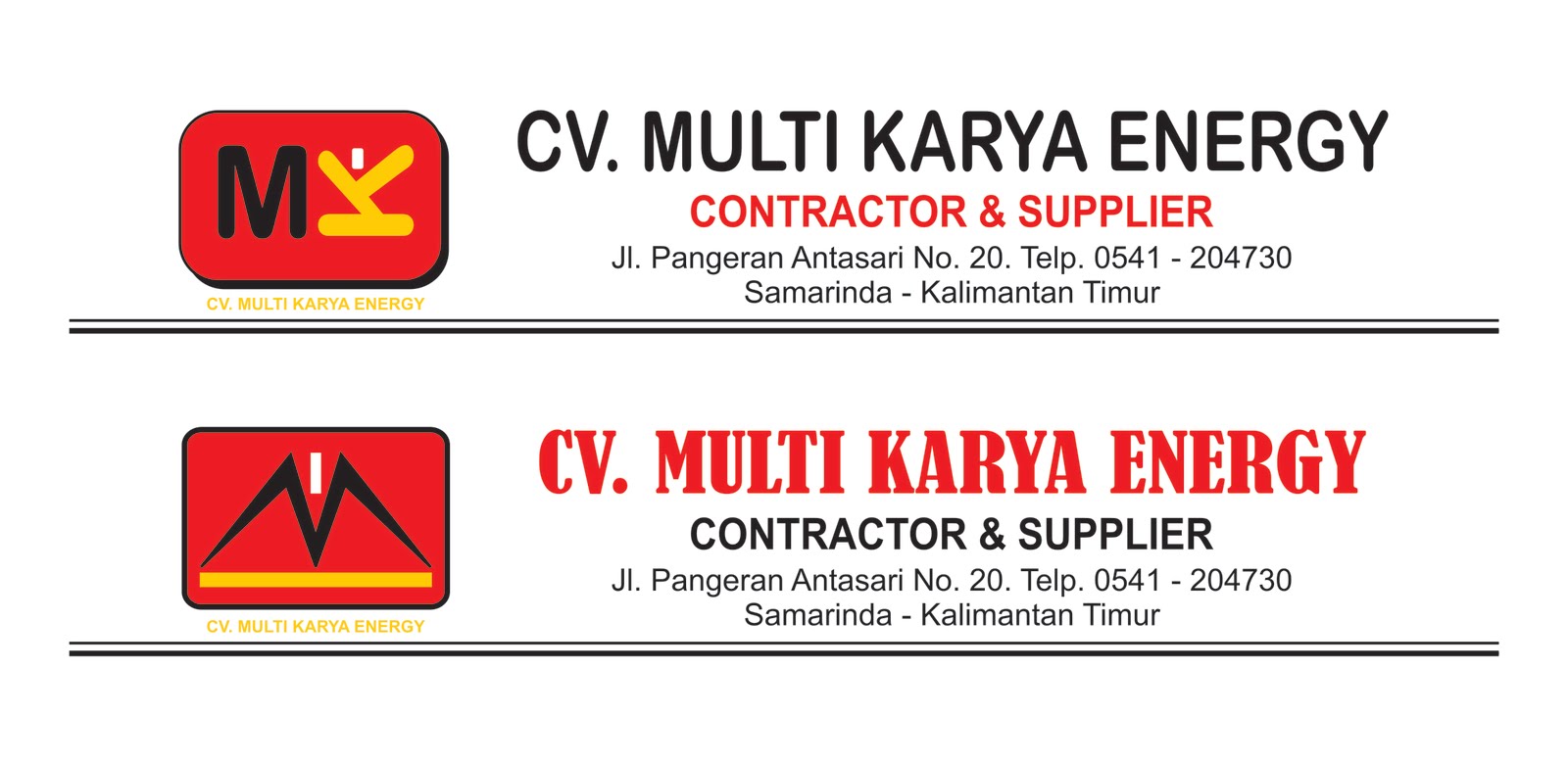 Detail Contoh Kop Surat Cv Kontraktor Nomer 2