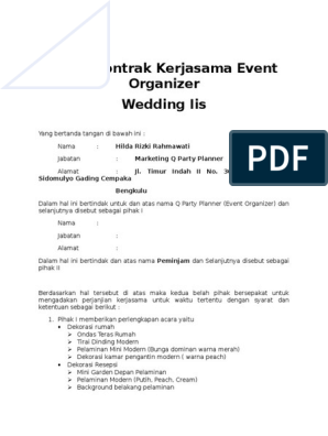 Detail Contoh Kop Surat Event Organizer Nomer 24