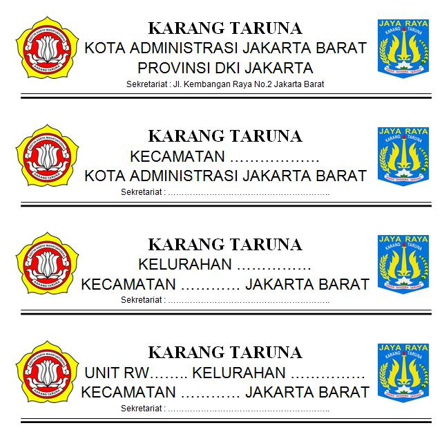 Detail Contoh Kop Surat Organisasi Nomer 32