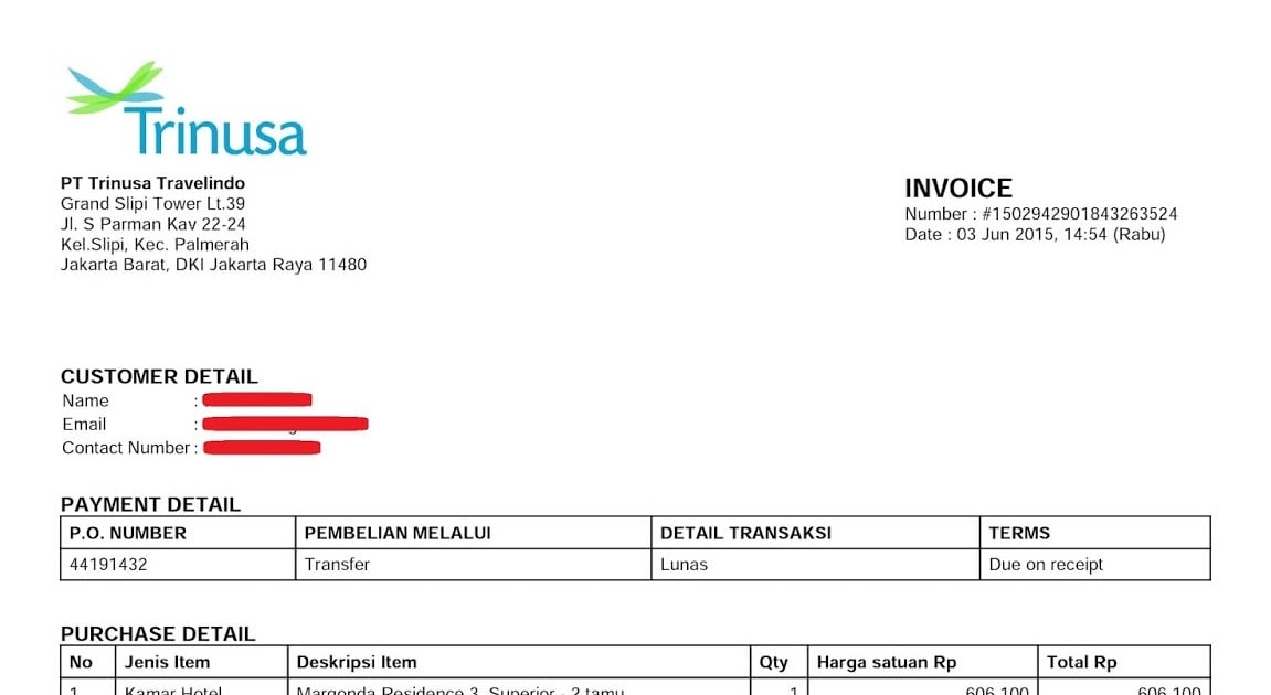 Detail Contoh Kop Surat Travel Nomer 25