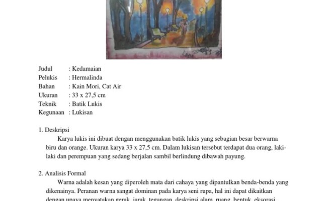 Detail Contoh Kritik Seni Nomer 40